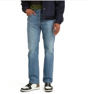 NWT  Levi's Men's 501 Original Jeans New Straight Sits At Waist 36 X32 New $80